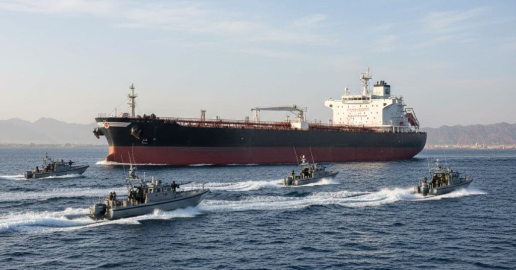 US-Flagged Tanker Approached By Armed Iranian Boats In Strait Of Hormuz