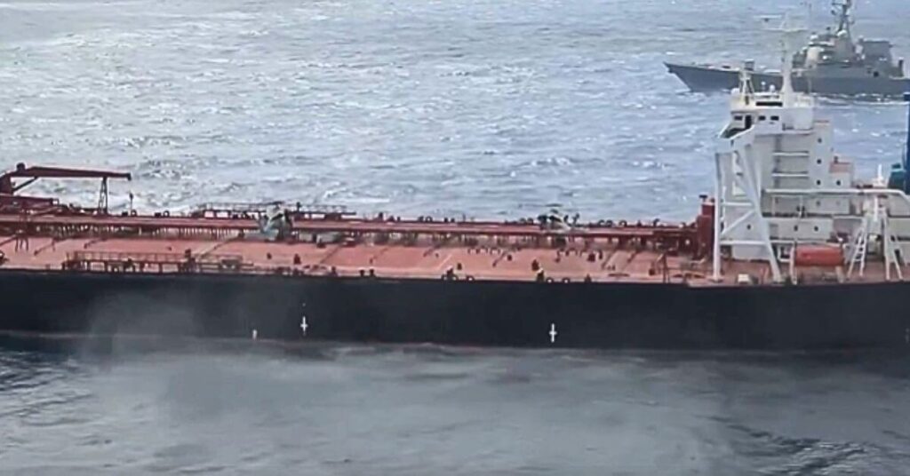 Watch: US Forces Board Second Venezuelan-Linked Oil Tanker In Indian Ocean