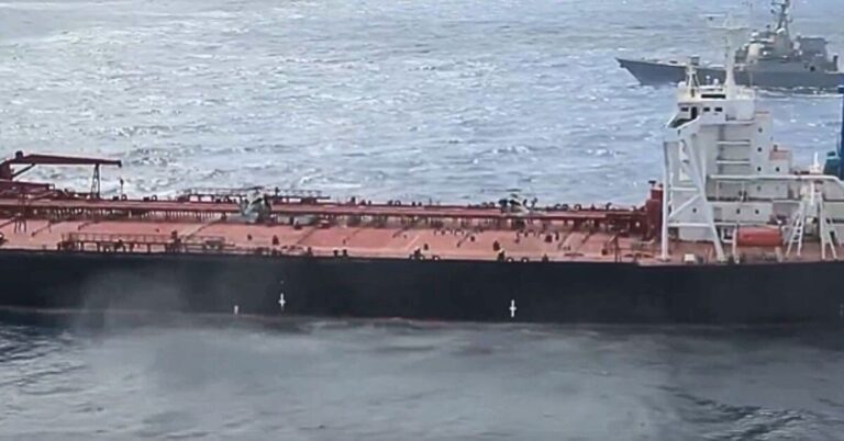 Watch: US Forces Board Second Venezuelan-Linked Oil Tanker In Indian Ocean
