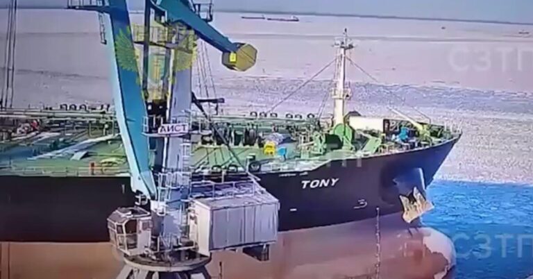 Video: Tanker Crashes Into Berth At Ust-Luga Port, Russian Officials Investigate