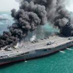 U.S. Forces Strike Iran’s First Drone Carrier IRIS Shahid Bagheri During Operation Epic Fury