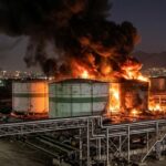 Video: Israel Strikes Multiple Oil Storage Facilities In Tehran, Massive Fires Erupt