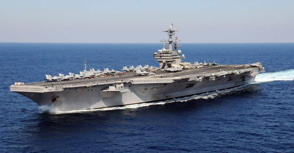 U.S. Deploys Third Aircraft Carrier To Middle East Amid Escalating Tensions With Iran