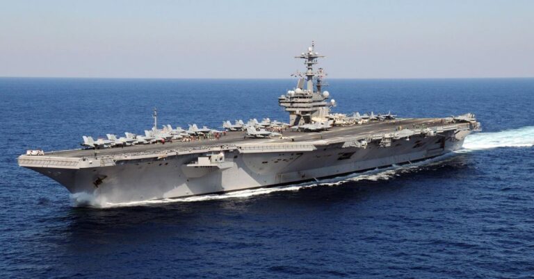 U.S. Deploys Third Aircraft Carrier To Middle East Amid Escalating Tensions With Iran
