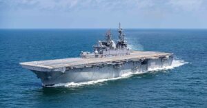 Iran Claims It Targeted US Warship and Israeli-Linked Container Ship, Says Vessel Caught Fire