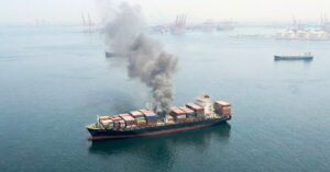 Iran’s IRGC Claims Missile Strike On Israeli-Linked Container Ship In Persian Gulf