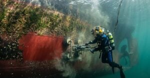 Underwater Ship Hull Cleaning: Techniques, ROVs, & Cavitation Technology