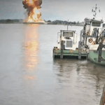 barge blast