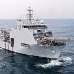 Watch: Indian Navy Commissions Indigenously Built Diving Support Vessel ‘INS Nipun’