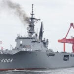 Japan Deploys Transport Ship Kunisaki To Indonesia In First Overseas Firefighting Mission