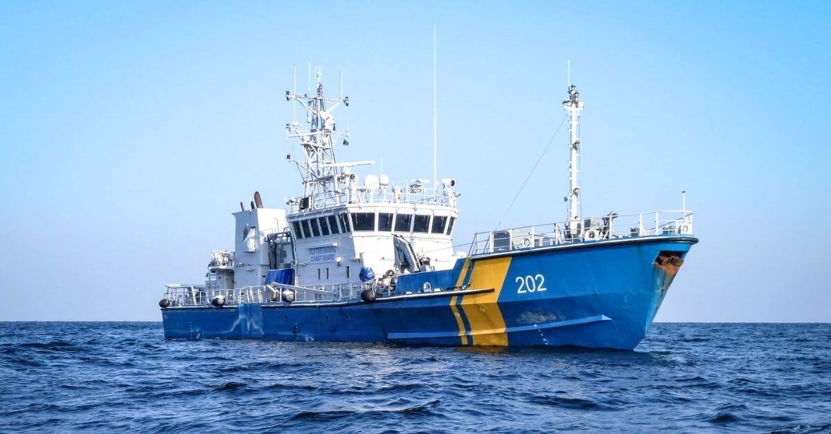 Swedish Coast Guard ship