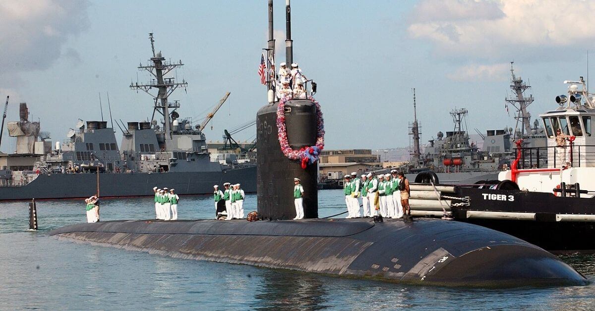 US Navy submarine