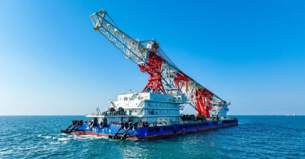 World’s Largest Pile-Driving Ship Heads To Brazil For Major Bridge Project
