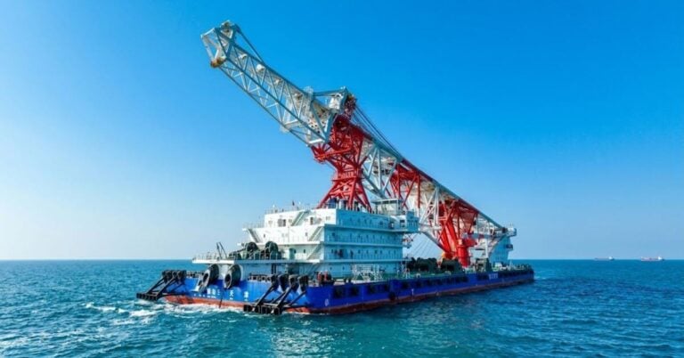 World’s Largest Pile-Driving Ship Heads To Brazil For Major Bridge Project