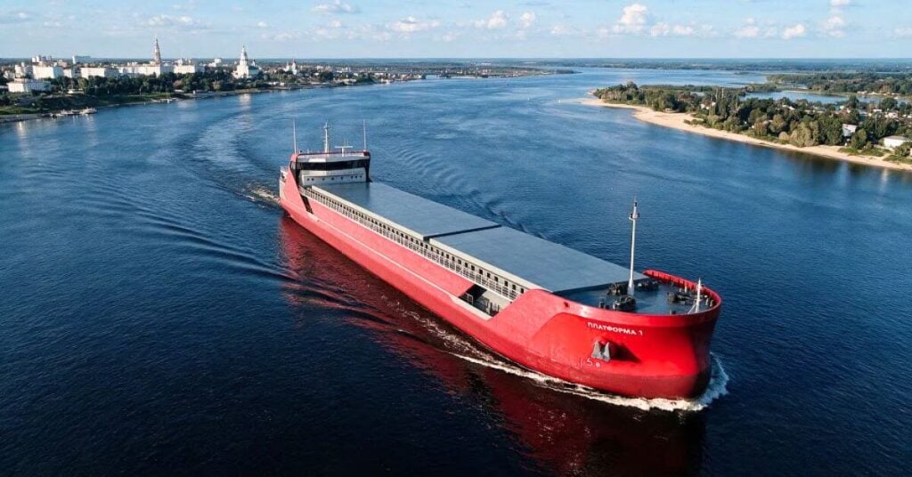 Russia Starts Construction Of First Ship Under New Unified Cargo Platform