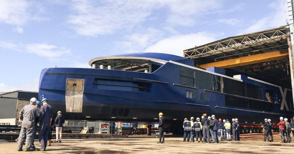 Celebrity Cruises Floats Out First River Cruise Ship Ahead Of 2027 Launch