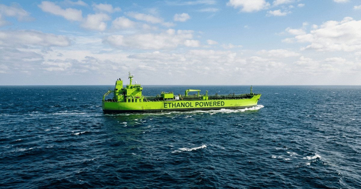 Ethanol Powered Oil Tanker