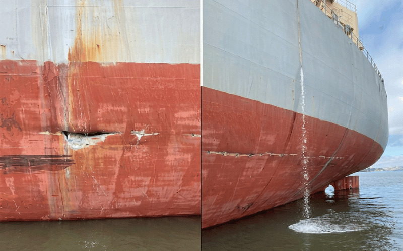 Hull Damage