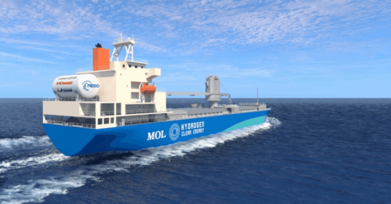 World’s First Hydrogen-Fueled Engine for Large Commercial Vessels Reduces GHG Emissions By Over 95%