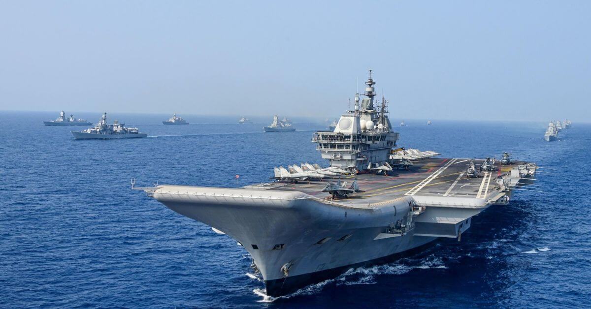 Indian navy warships