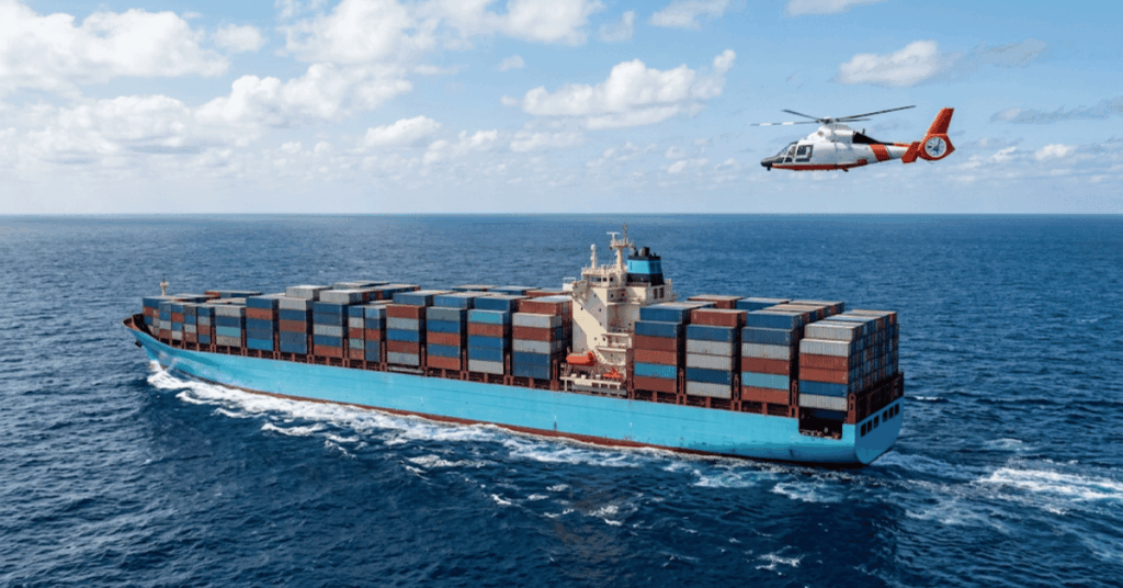 Coast Guard Air Station Borinquen Medevacs Seafarer With Severe Infection From Container Ship
