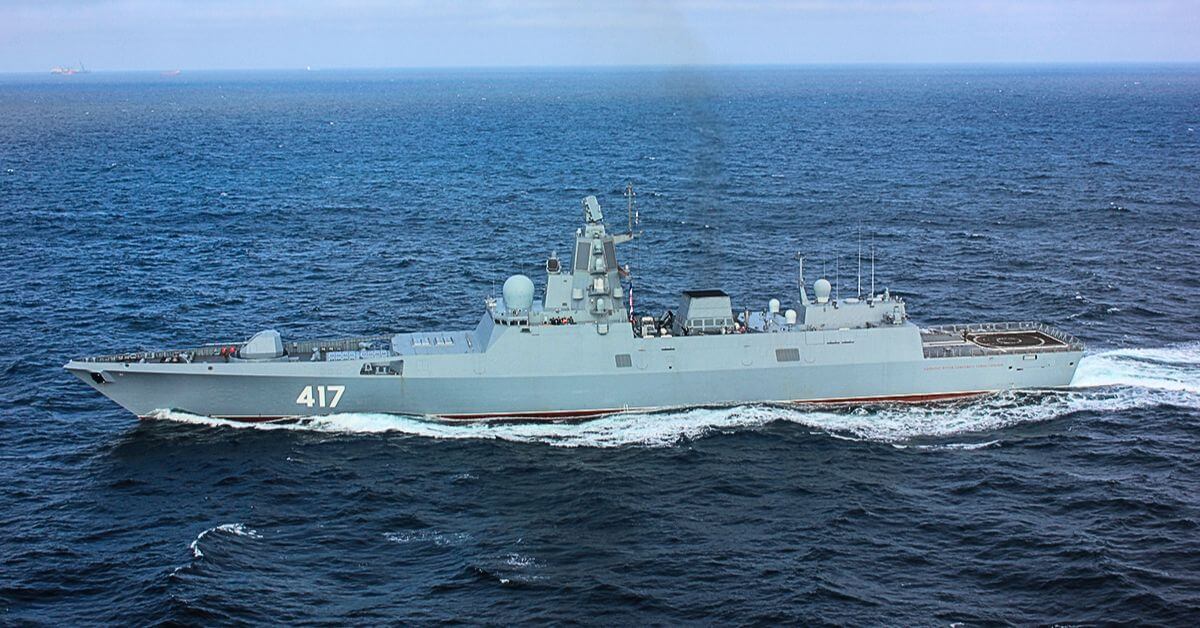 Russian Frigate