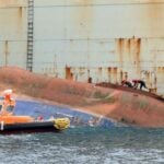 1 Dead, 6 Missing After Tugboat Sinks While Towing Container Ship Off Busan
