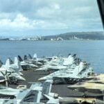 U.S. Navy Aircraft Carrier Abraham Lincoln Reaches Guam After Nearly 10 Months Of Deployment