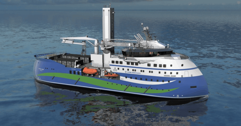 New Offshore Wind Service Vessel To Feature Motion-Compensated Gangway And Crane