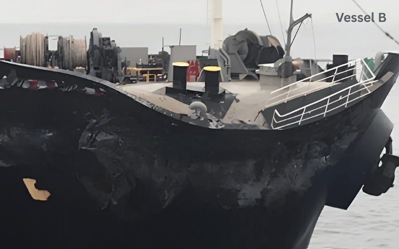 Vessel B Collision