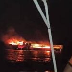 Video: 5 Dead, Dozens Missing After Passenger Ferry Catches Fire Off Philippines