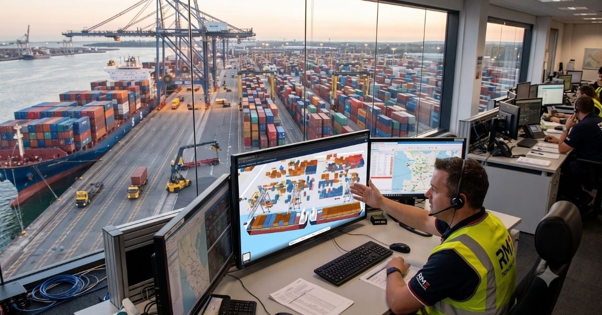 Real-Time Yard Visibility: A Digital Twin for Optimized Terminal Operations