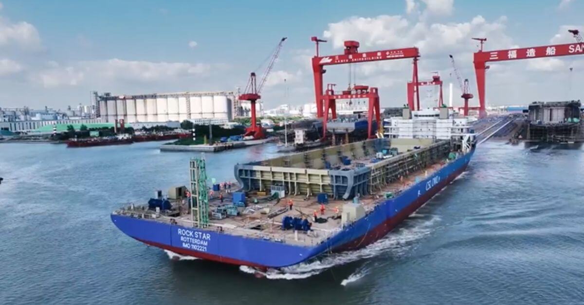 subsea rock installation vessel