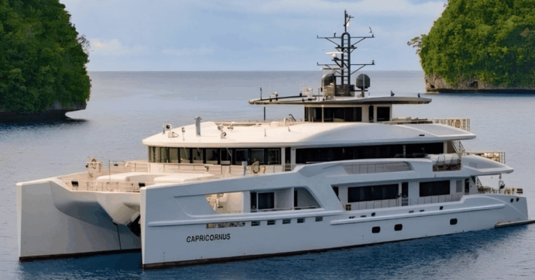Passenger Ship Begins 6,000-Mile Voyage To Become One Of The World’s Largest Catamaran Yachts