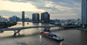CMA CGM Launches Electric Barge In Vietnam To Support Nike’s Decarbonisation Efforts