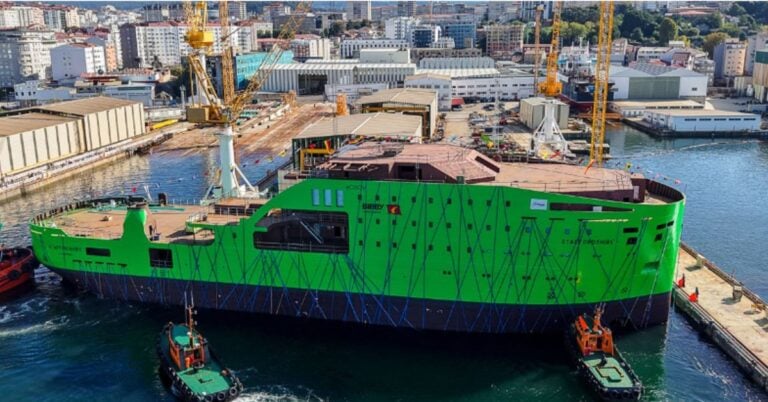 First-of-Its-Kind Battery-First Offshore Wind Vessel Launched In Spain