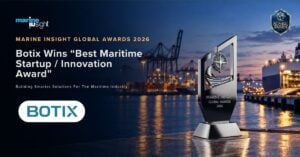 Botix Chosen As The Best Maritime Startup At Marine Insight Global Awards 2026
