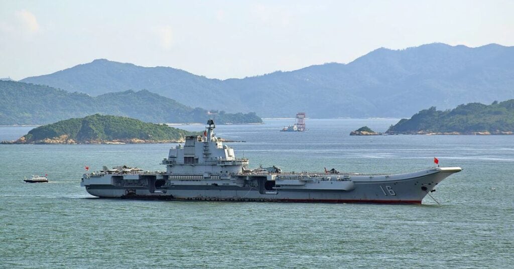 China’s Aircraft Carrier Strike Group Moves Near U.S. Naval Exercise In The Pacific