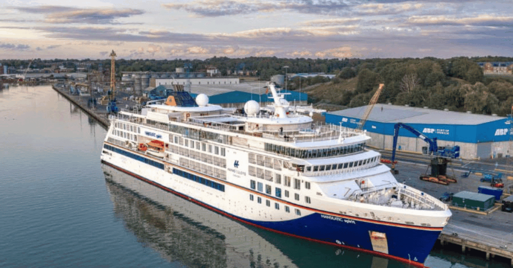A 230 Guest Expedition Ship Becomes The Largest Cruise Vessel Ever To Call At Ipswich