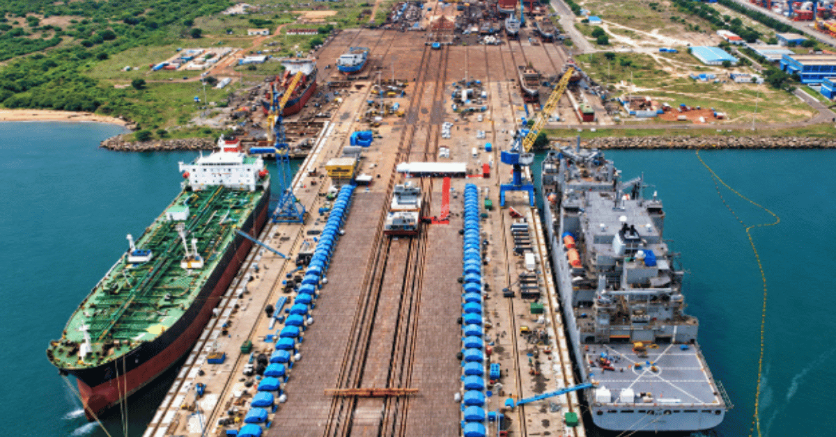 L & T Shipyard