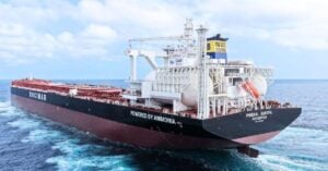 World’s First Ammonia-Powered Dry Bulk Carrier Completes Sea Trials