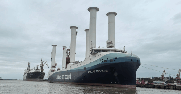 World’s Largest Wind-Propelled Cargo Vessel fitted with Norsepower Rotor Sails™