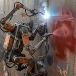 4 Legged Robot That Can Climb Ship Hulls For Welding & Painting Built By Kawasaki Shipyard