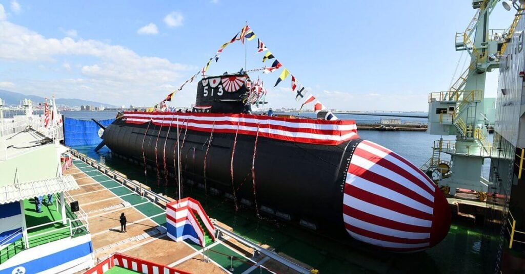 Japan Launches Seventh Taigei-Class Submarine ‘Shogei’ With Improved Detection Capabilities
