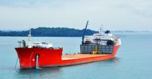 Heavy Lift-Ship Loses Engine Power & Drifts Uncontrollably In 4.5-Metre-High Waves In North Sea Storm