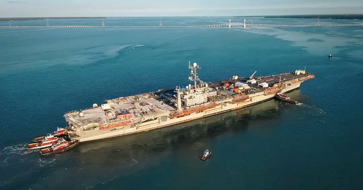 A $5.1 Billion Overhaul Begins for Carrier Truman at Newport News