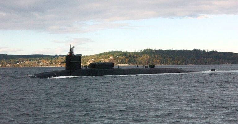 18,479-Ton US Navy Submarine USS Ohio Gets A Counter-Drone System That Can Detect And Jam Small Unmanned Aircraft