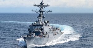 US Navy Commissions 9,700 Ton Destroyer In Alaska With Advanced Missile Defence Radar