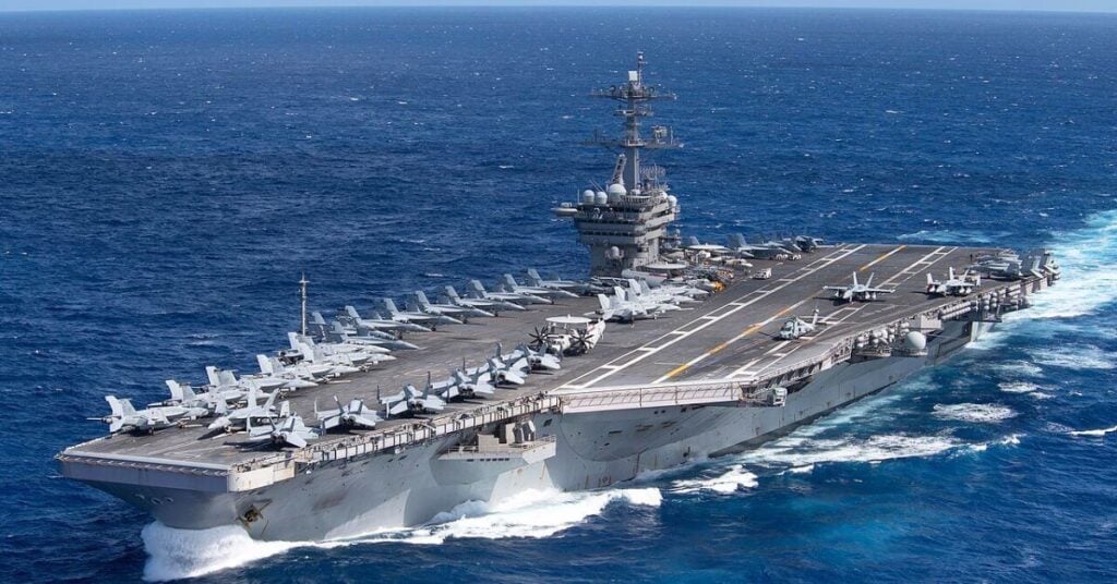 U.S. Deploys Third Aircraft Carrier To Middle East As War With Iran Enters Eighth Month