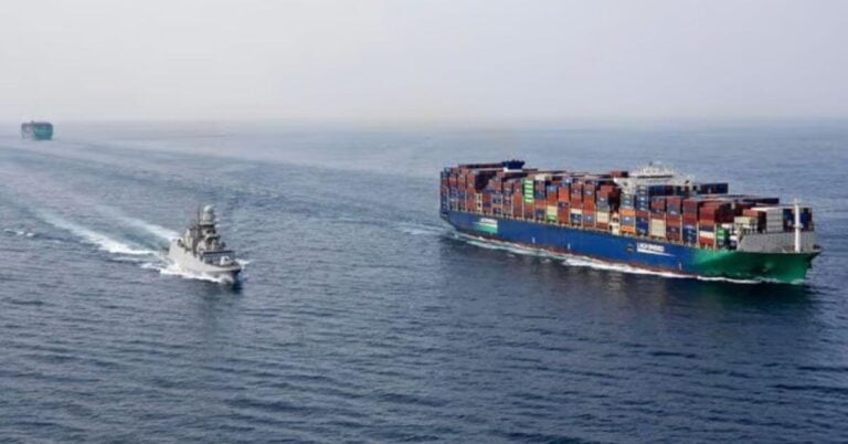 French Navy Shoots Down Drone Near CMA CGM Ship In Bab el-Mandeb Strait